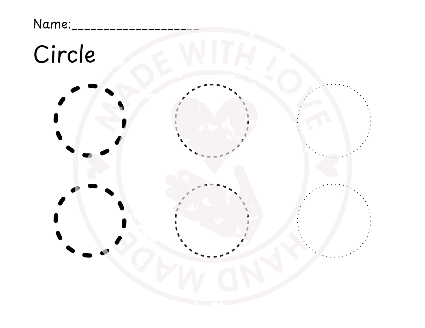 Printable Shapes Workbook for Preschool | 19 Pages of Tracing, Matching & Shape Recognition Activities (PDF)