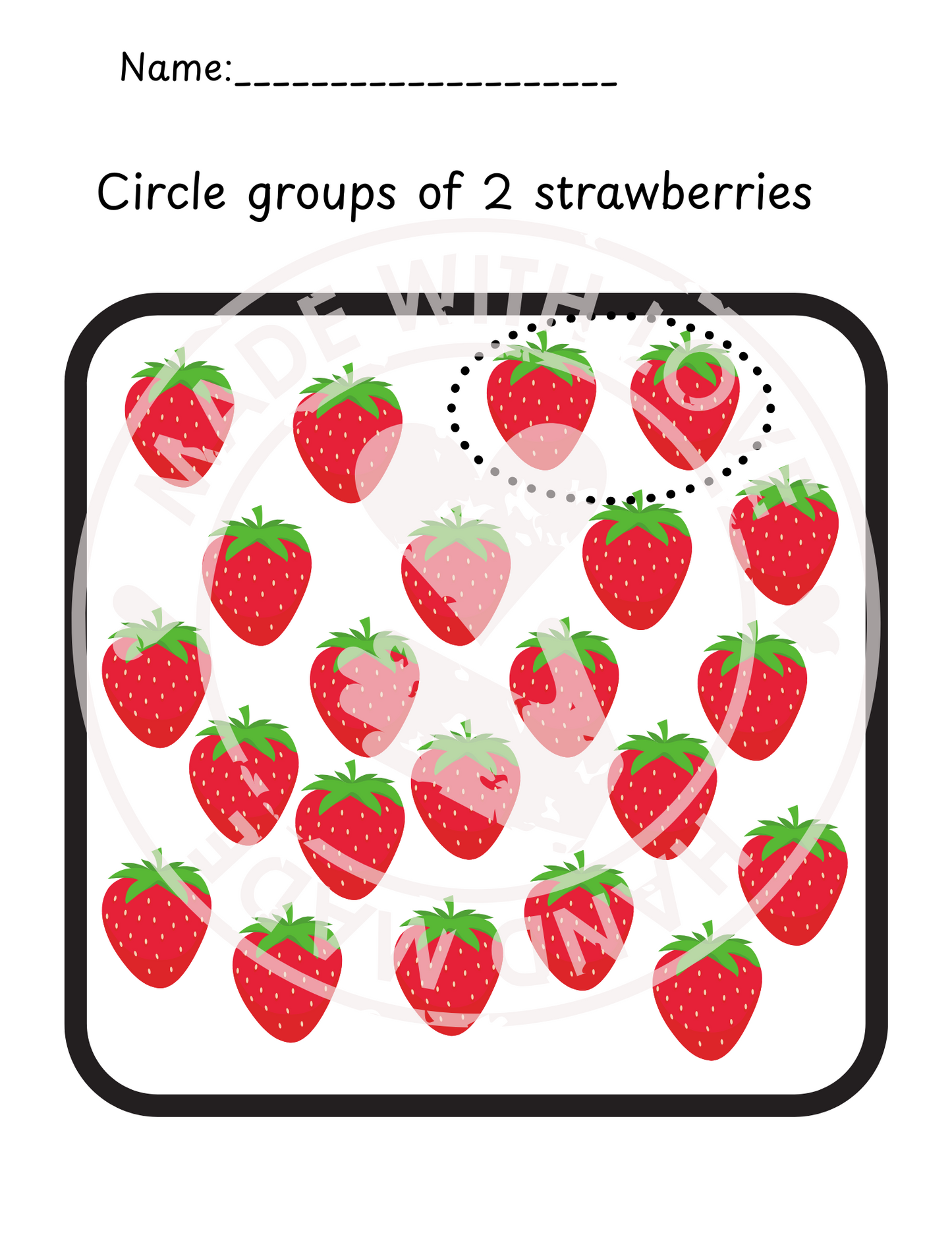 Fruit-Themed Numbers 1–10 Workbook for Preschool | 83 Printable Pages | Tracing, Counting, Matching & Cut-and-Paste Activities