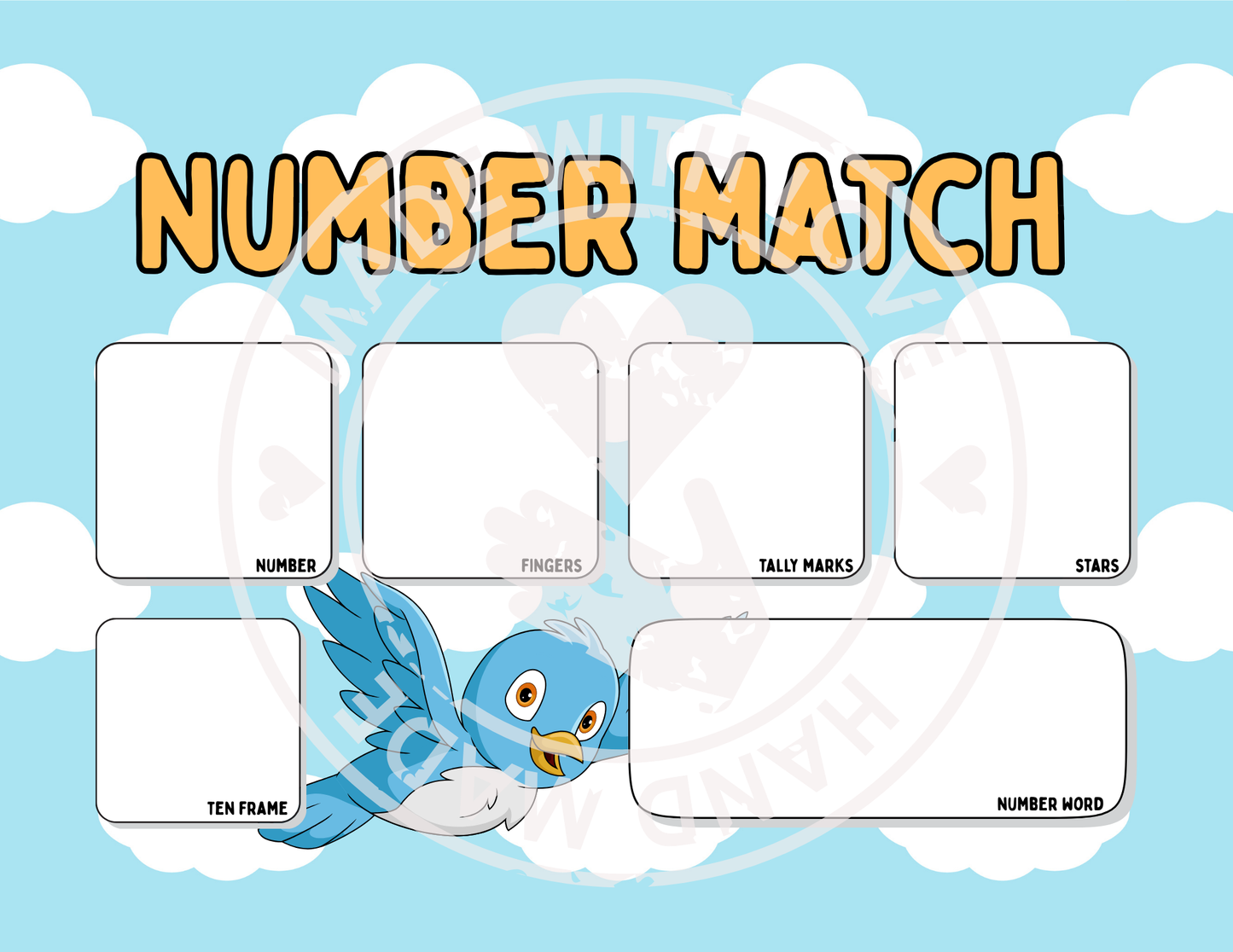 Number Matching Workbook for Preschool | Numbers 1–10 | Cut & Paste Activity with Tally Marks, Ten Frames, Stars & More – Printable PDF