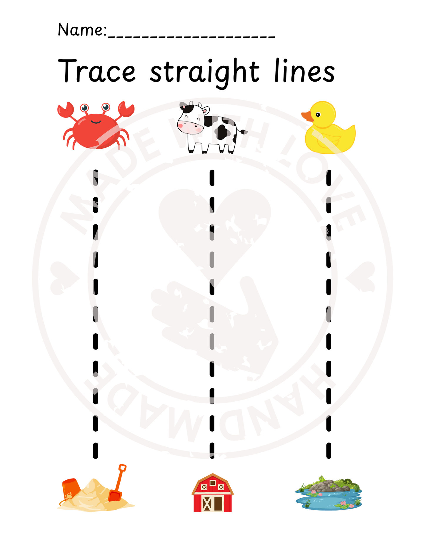 Free Pre-Writing Tracing Workbook for Preschool – 20 Printable Pages of Lines, Curves, Waves & Spirals (PDF Download)