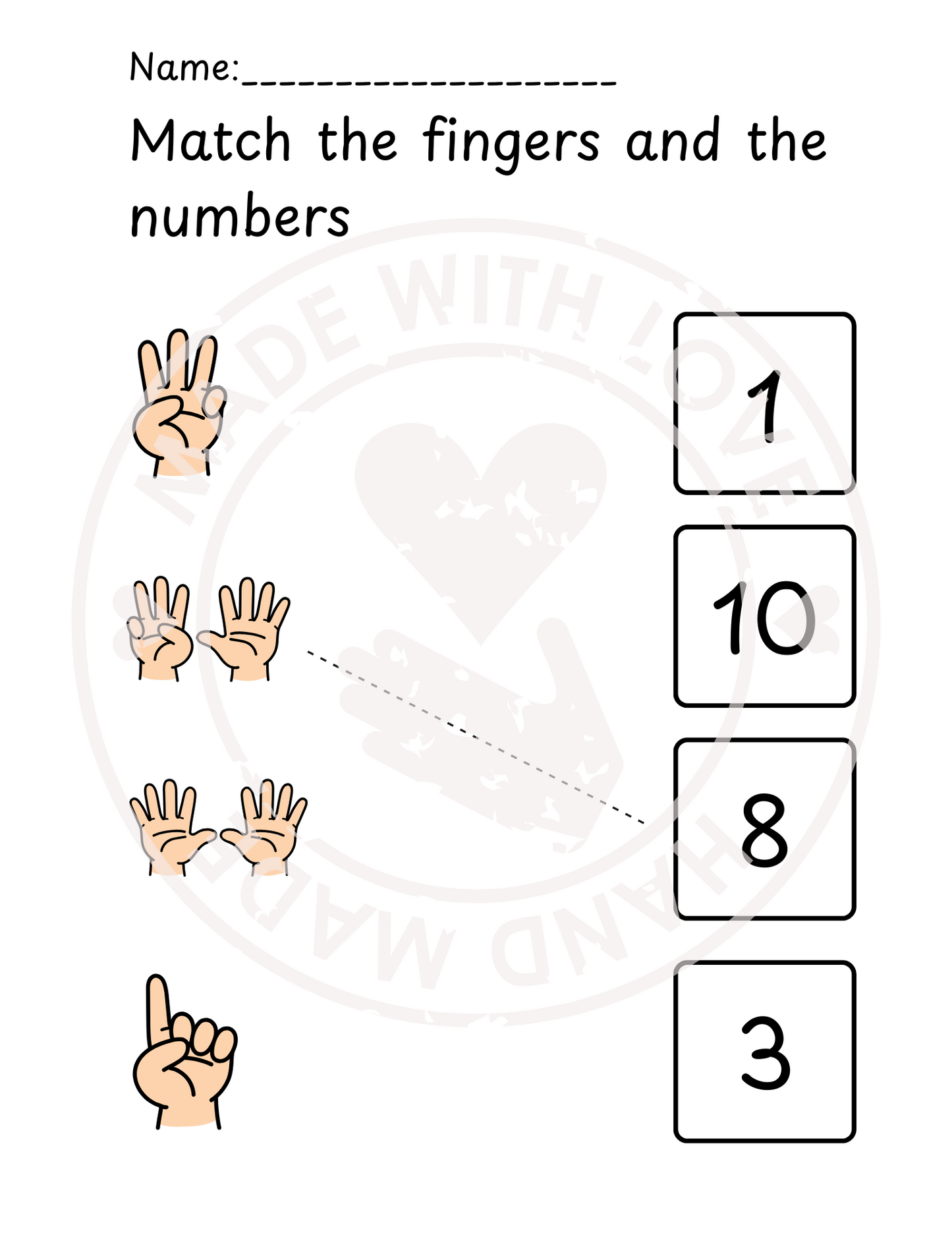 Fruit-Themed Numbers 1–10 Workbook for Preschool | 83 Printable Pages | Tracing, Counting, Matching & Cut-and-Paste Activities